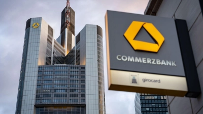 Die italienische Großbank Unicredit wirbt für eine Übernahme der Commerzbank. (Archivbild) (Foto: Frank Rumpenhorst/dpa)