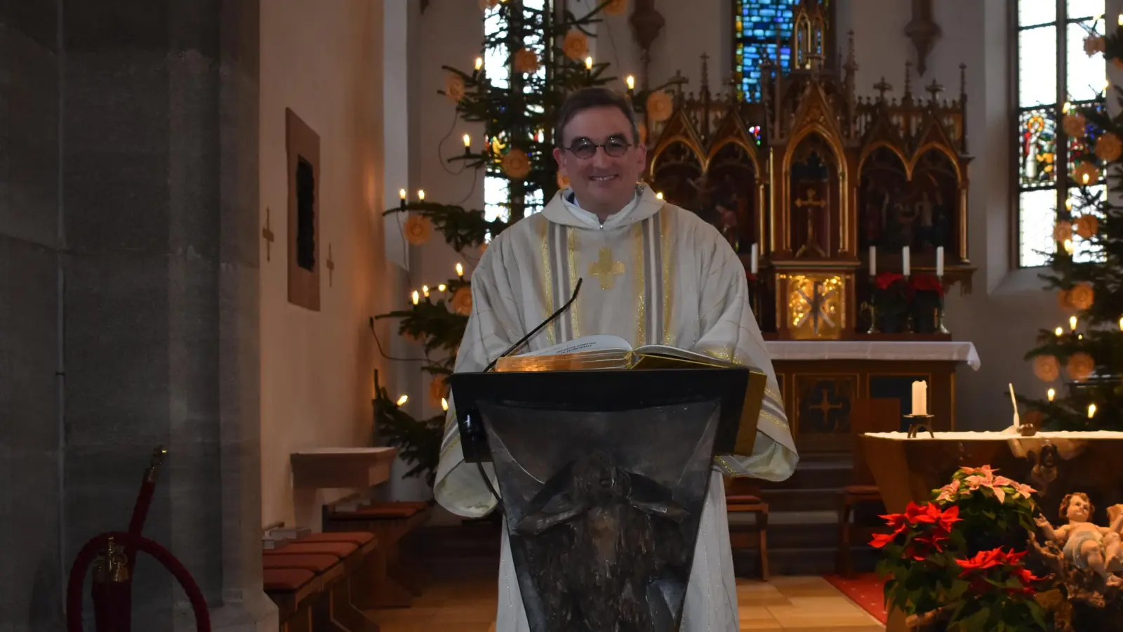 Patrick von Twickel wirkt als Diakon im Seelsorgebereich „Oberer Aischgrund”. Die Aufgabe über er nebenberuflich neben seinem Hauptberuf als Geschäftsführer aus. (Foto: Ute Niephaus)