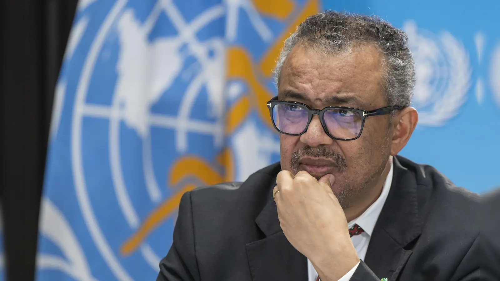 WHO-Chef Tedros sorgt sich um die Lage im Norden Gazas. (Archivbild) (Foto: Martial Trezzini/Keystone/dpa)