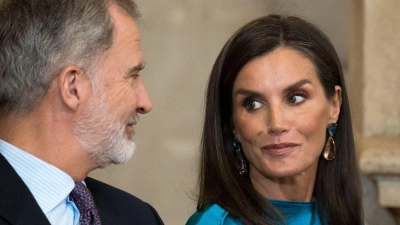 König Felipe VI. und Königin Letizia von Spanien. (Foto: Diego Radamés/EUROPA PRESS/dpa)