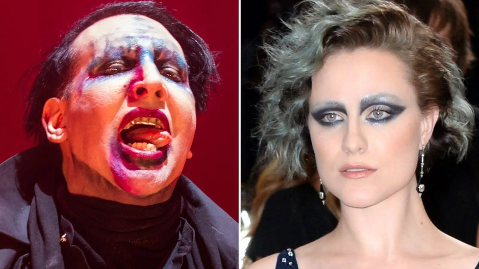 Rocker Marilyn Manson lässt Klage gegen Ex-Freundin Evan Rachel Wood fallen. (Archivfoto)  (Foto: Gateau/Marechal/PA Wire/dpa)