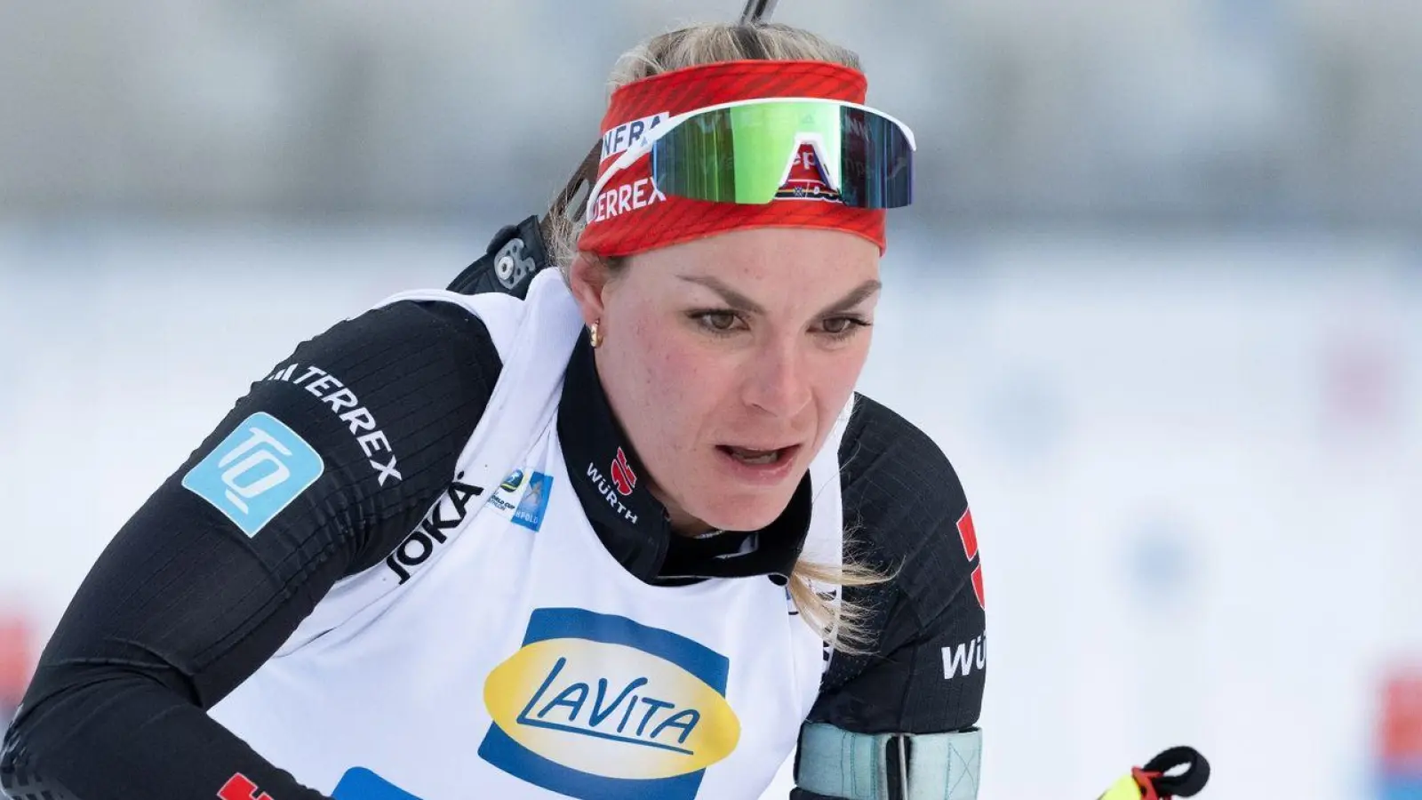 Ist immer noch nicht topfit: Hanna Kebinger. (Foto: Sven Hoppe/dpa)