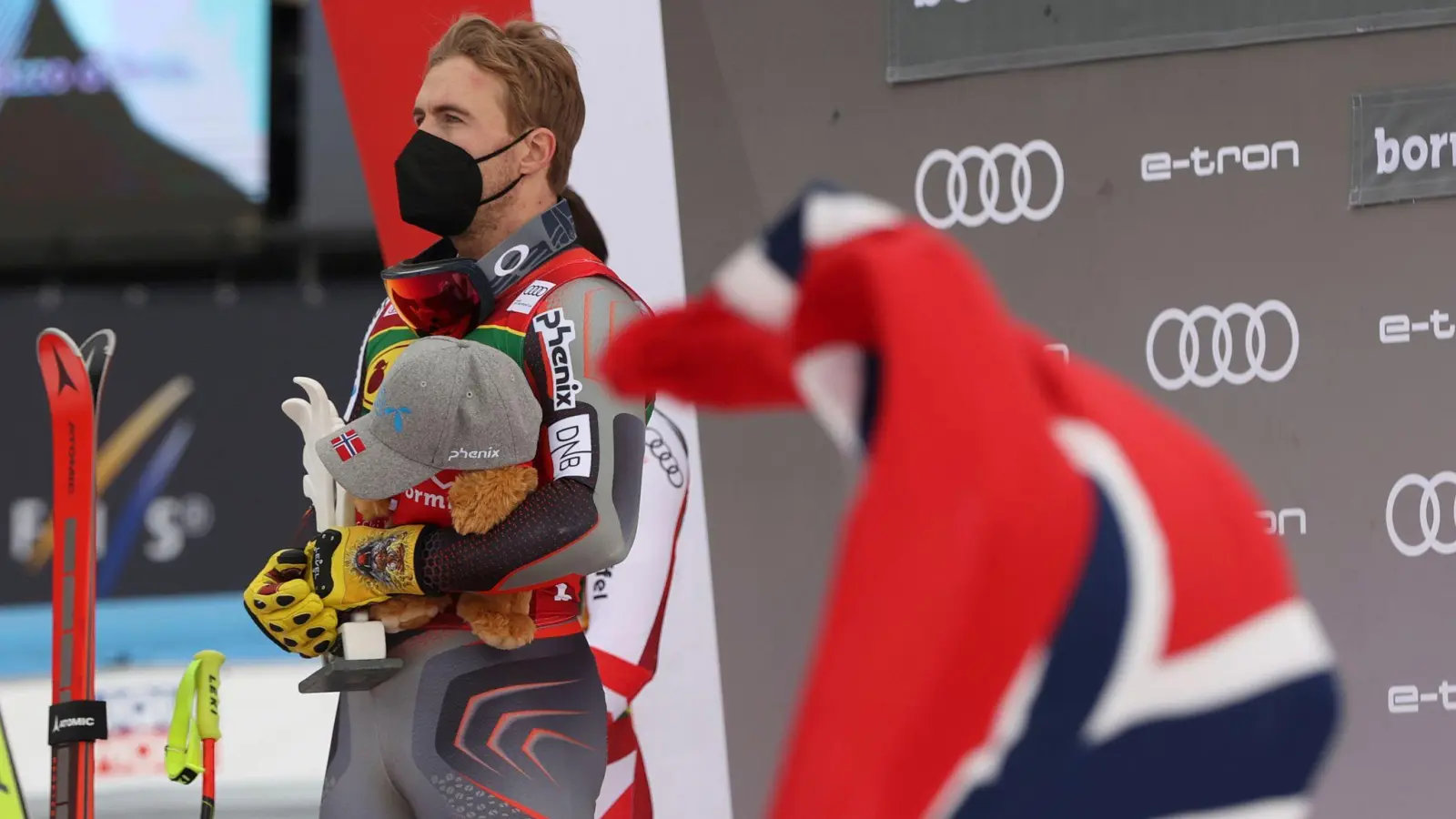 Eine Klasse für sich: Norwegens Ski-Star Aleksander Aamodt Kilde. (Foto: Luciano Bisi/AP/dpa)