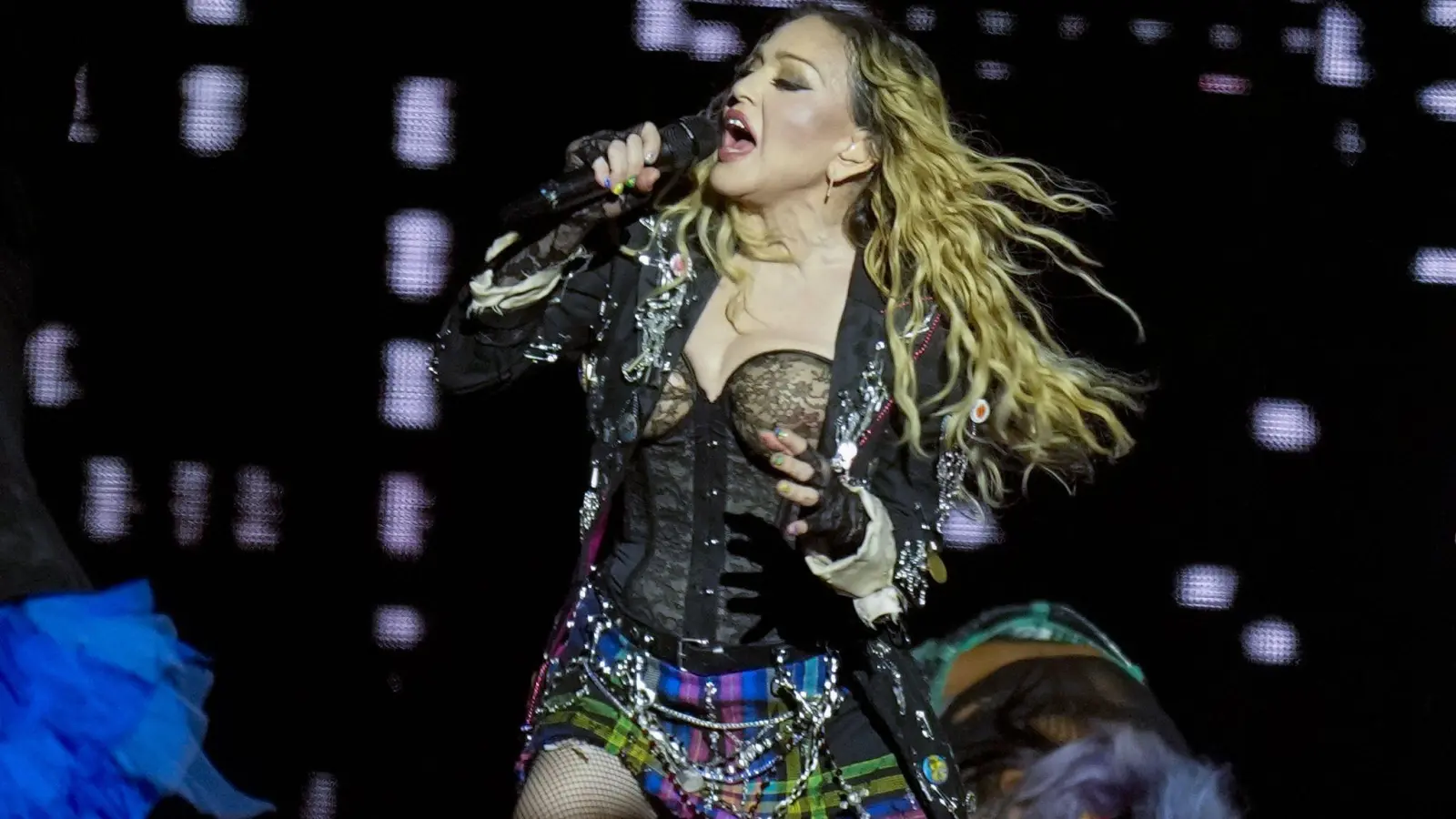 Madonna will eine große Summe für ein Jugend-Projekt in Pompeji spenden. (Foto: Silvia Izquierdo/AP)