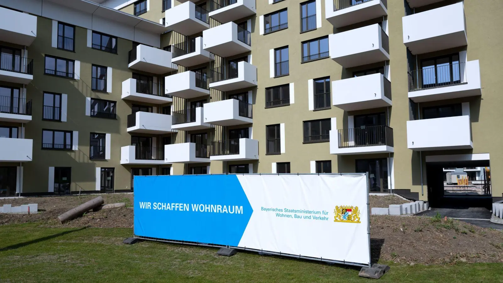 Wohnungen nur für Beamte und andere Staatsbedienstete sind in München neu entstanden. (Foto: Sven Hoppe/dpa)