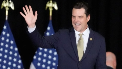 Matt Gaetz ist bisher Abgeordneter im US-Repräsentantenhaus. (Archivbild) (Foto: John Bazemore/AP)