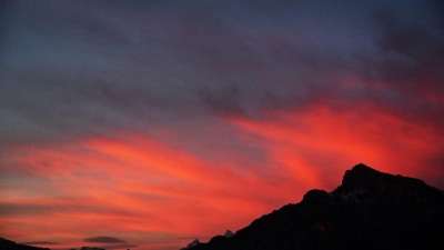 Der Untersberg liegt auf der Grenze zwischen Bayern und Österreich. Auf bayerischer Seite kam es zu einem tödlichen Unfall. (Foto: Barbara Gindl/APA/dpa)