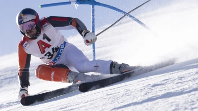 Marcel Hirscher feierte in Sölden sein Comeback im alpinen Ski-Weltcup. (Foto: Jean-Christophe Bott/KEYSTONE/dpa)