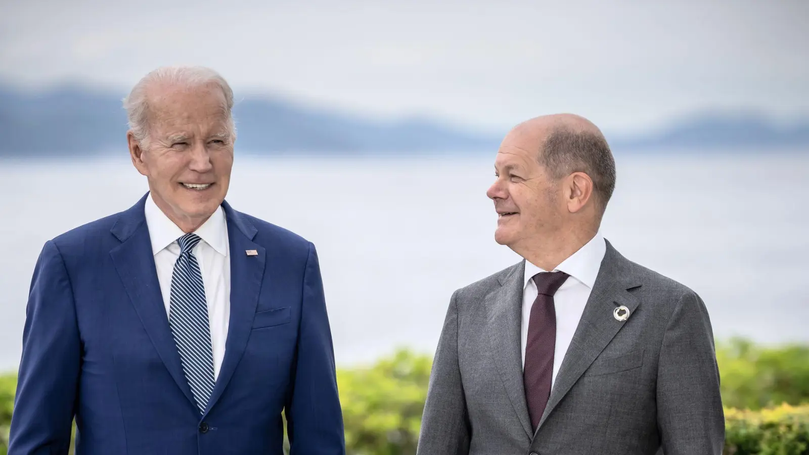 Es gibt einen neuen Termin für den Deutschlandbesuch von US-Präsident Joe Biden - schon in wenigen Tagen.  (Foto: Michael Kappeler/dpa)