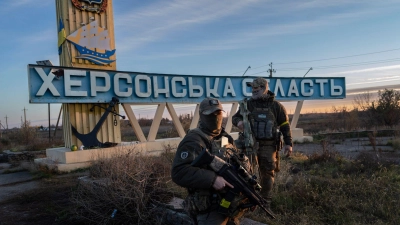 Stromausfall in Cherson nach russischem Angriff. (Archivbild) (Foto: Bernat Armangue/AP/dpa)