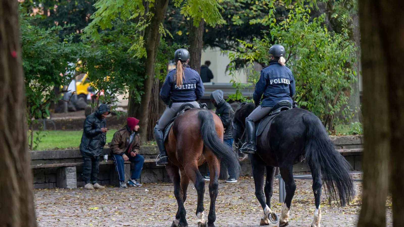 Polizei und der Kommunale Außendienst sollen kontrollieren, ob die Verbote eingehalten werden. (Archivbild) (Foto: Peter Kneffel/dpa)