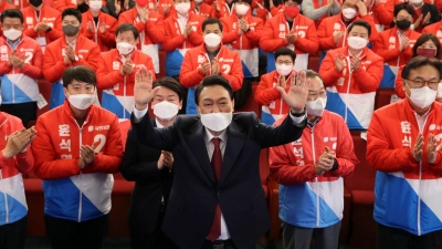 Yoon Suk Yeol hat sich gegen den Kandidaten der Mitte-Links-Regierungspartei durchgesetzt. (Foto: -/YNA/dpa)