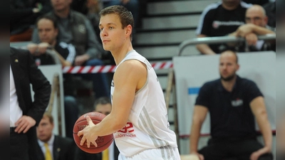 2014 noch in der 1. Bundesliga für Brose Baskets Bamberg aktiv: Manuel Rockmann (hier gegen MHP Riesen Ludwigsburg). (Foto: Wolfgang Zink)