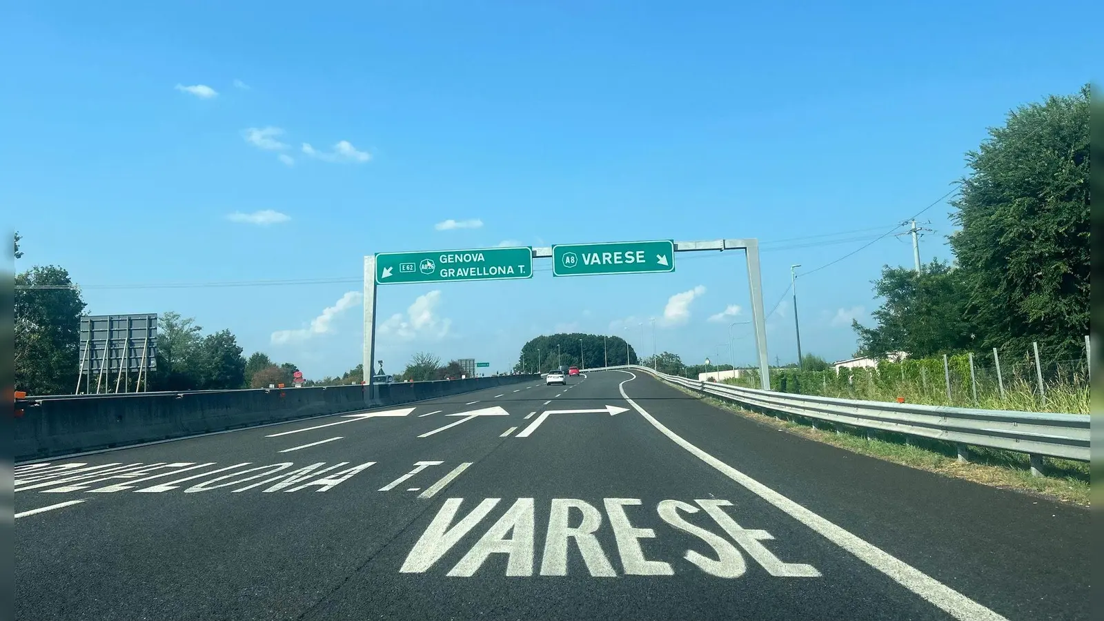 Die Autostrada zwischen Mailand und Varese war die erste moderne Autobahn der Welt. (Foto: Christoph Sator/dpa)