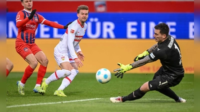 Maximilian Mittelstädt ist Torschütze für den VfB in Heidenheim. (Foto: Harry Langer/dpa)