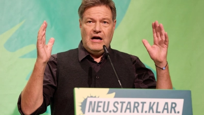 Robert Habeck führt die Grünen als Spitzenkandidat in die Bundestagswahl. (Archivbild) (Foto: Georg Wendt/dpa)