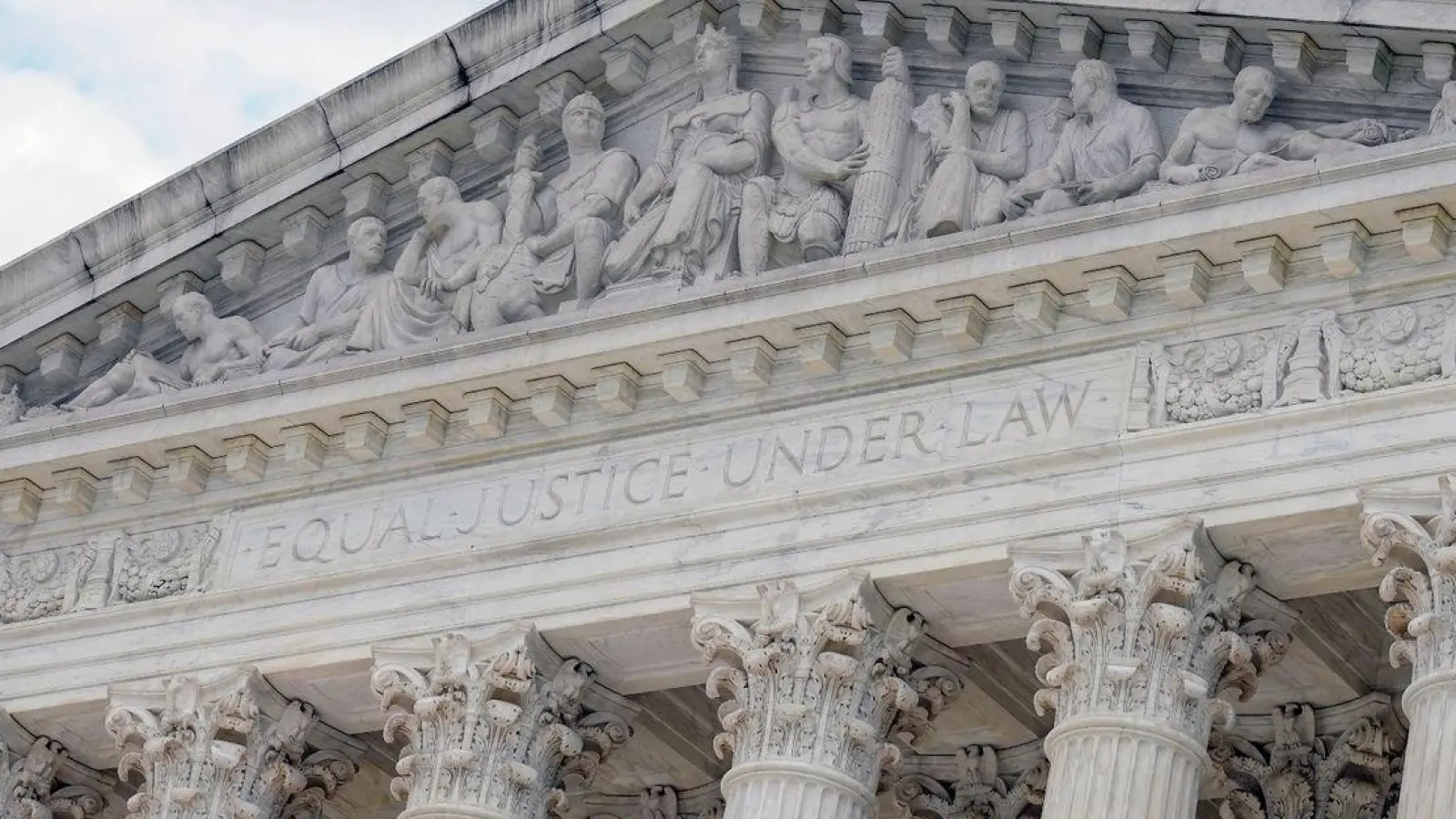Der Supreme Court in Washington - das Oberste Gerichte der USA. (Foto: Mariam Zuhaib/AP/dpa)