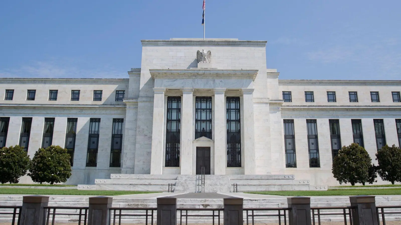 Die US-Notenbank Federal Reserve (Fed) in Washington. (Foto: Pablo Martinez Monsivais/AP/dpa)