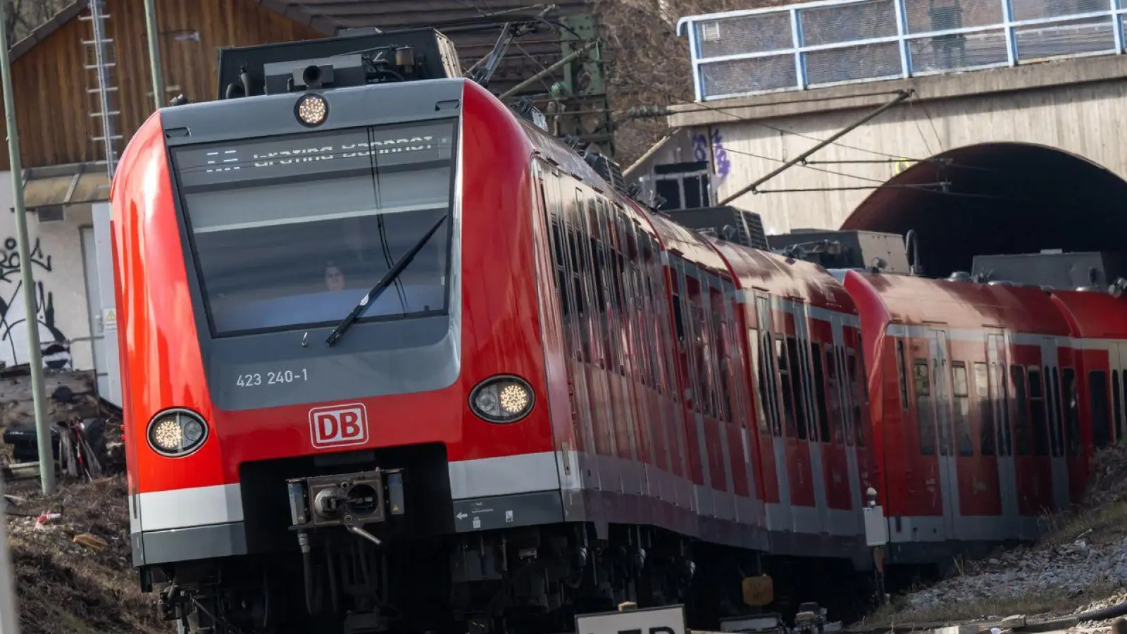 Wegen Bauarbeiten gibt es an mehreren Wochenenden vor Weihnachten Einschränkungen bei der Münchner S-Bahn. (Archivbild) (Foto: Peter Kneffel/dpa)