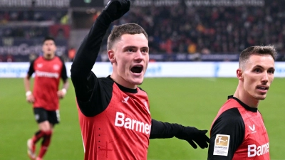 Florian Wirtz zeigte gegen Gladbach mal wieder eine Gala-Vorstellung (Foto: Federico Gambarini/dpa)