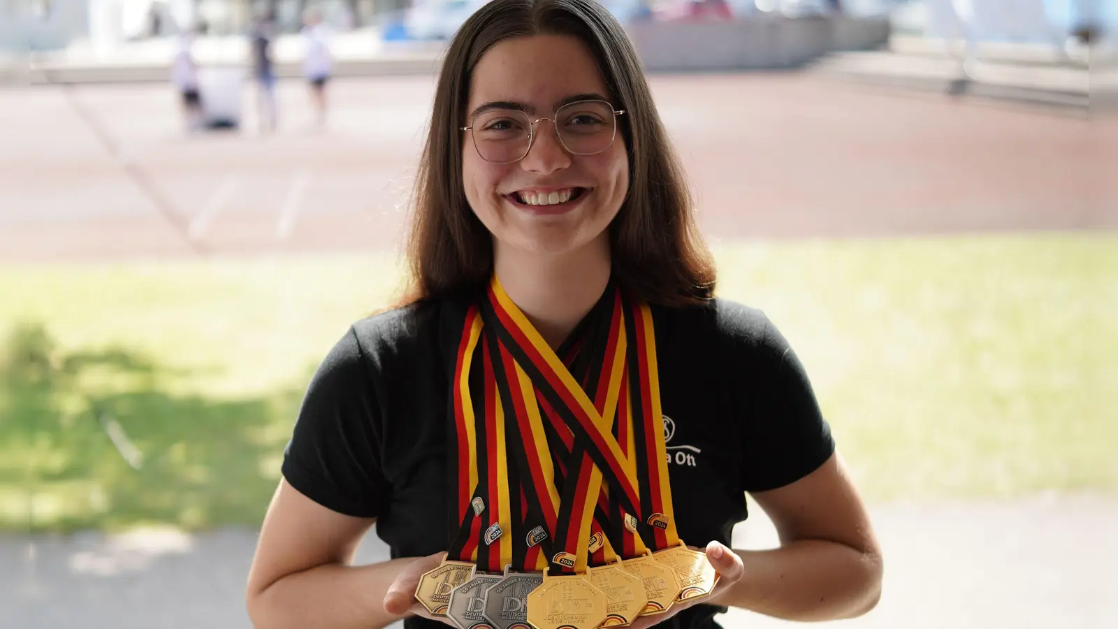 Alyssa Ott schwebte bei der Deutschen Meisterschaft im Medaillen-Himmel. In Peru ist das nicht ganz so realistisch. (Foto: Markus Retta)