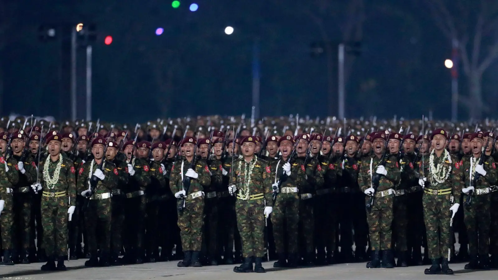 Das Militär in Myanmar verbreitet seit Jahren Angst und Schrecken. (Archivbild) (Foto: Uncredited/AP/dpa)