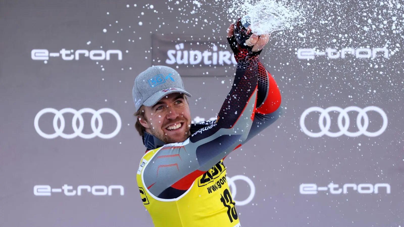 Norwegens Ski-Star Aleksander Aamodt Kilde macht sich Sorge. (Foto: Alessandro Trovati/AP/dpa)