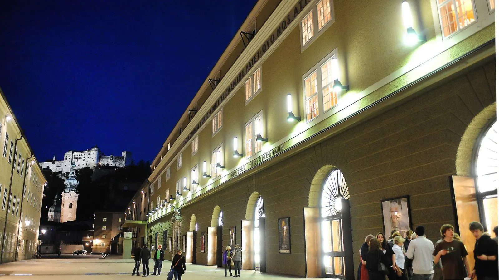 Das Innere des Großen Festspielhauses in Salzburg hat jetzt einen digitalen Zwilling. (Foto: Barbara Gindl/apa/dpa)