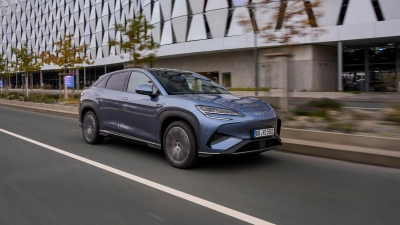 BYD bringt das SUV Sealion 7 auf den Markt, das gegen Konkurrenten wie Porsche Macan und Tesla Model Y antritt. (Foto: BYD/dpa-tmn)