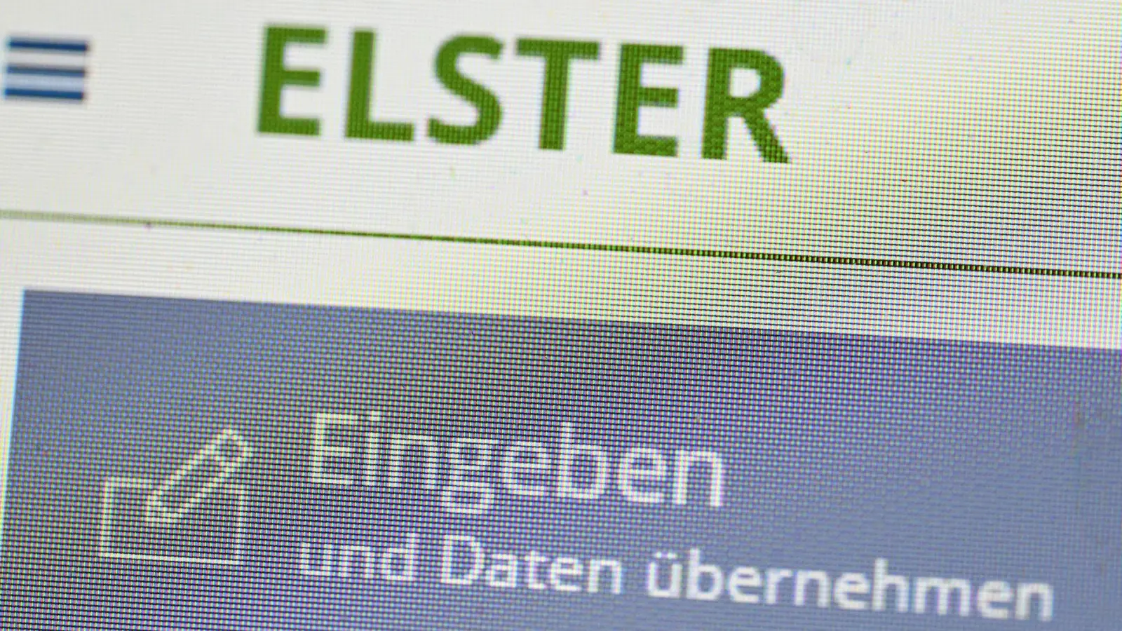 Elster steht für Elektronische Steuererklärung. (Symbolbild) (Foto: Bernd Weißbrod/dpa)