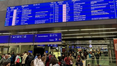 Nach den starken Unwettern wurde die Zugstrecke München-Wien wieder eröffnet. (Archivbild) (Foto: Ernst Weiss/APA/dpa)