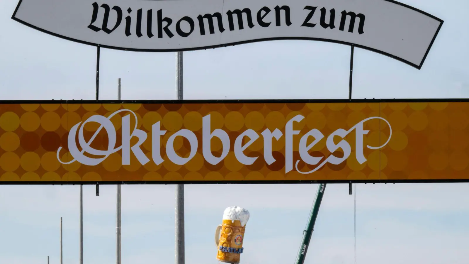 Das 189. Oktoberfest findet vom 21. September bis 6. Oktober 2024 auf der Münchner Theresienwiese statt. (Foto: Peter Kneffel/dpa)