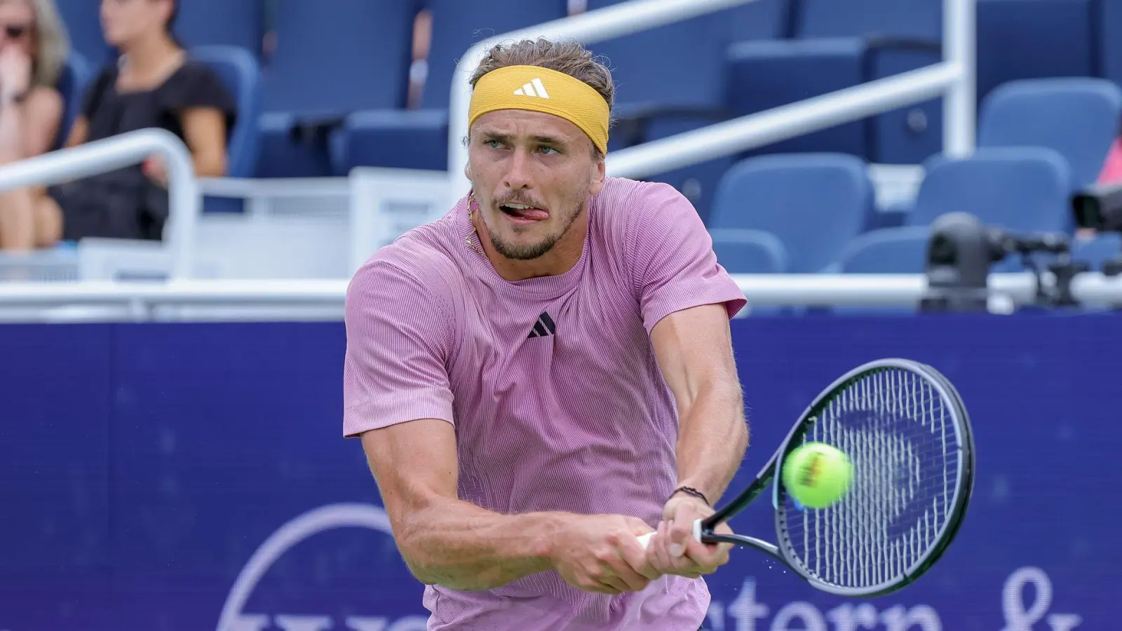 Alexander Zverev trifft im Halbfinale in Cincinnati auf Jannik Sinner. (Foto: Scott Stuart/ZUMA Press Wire/dpa)