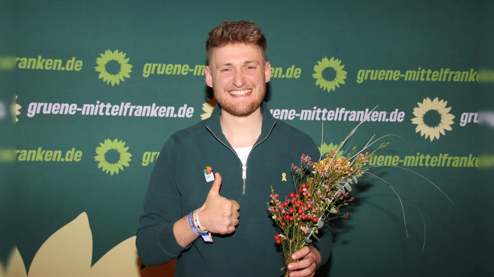 Bundestagskandidat Sebastian Amler zeigte sich bei der Nominierungsversammlung selbstbewusst und siegessicher. (Foto: Robert Maurer)