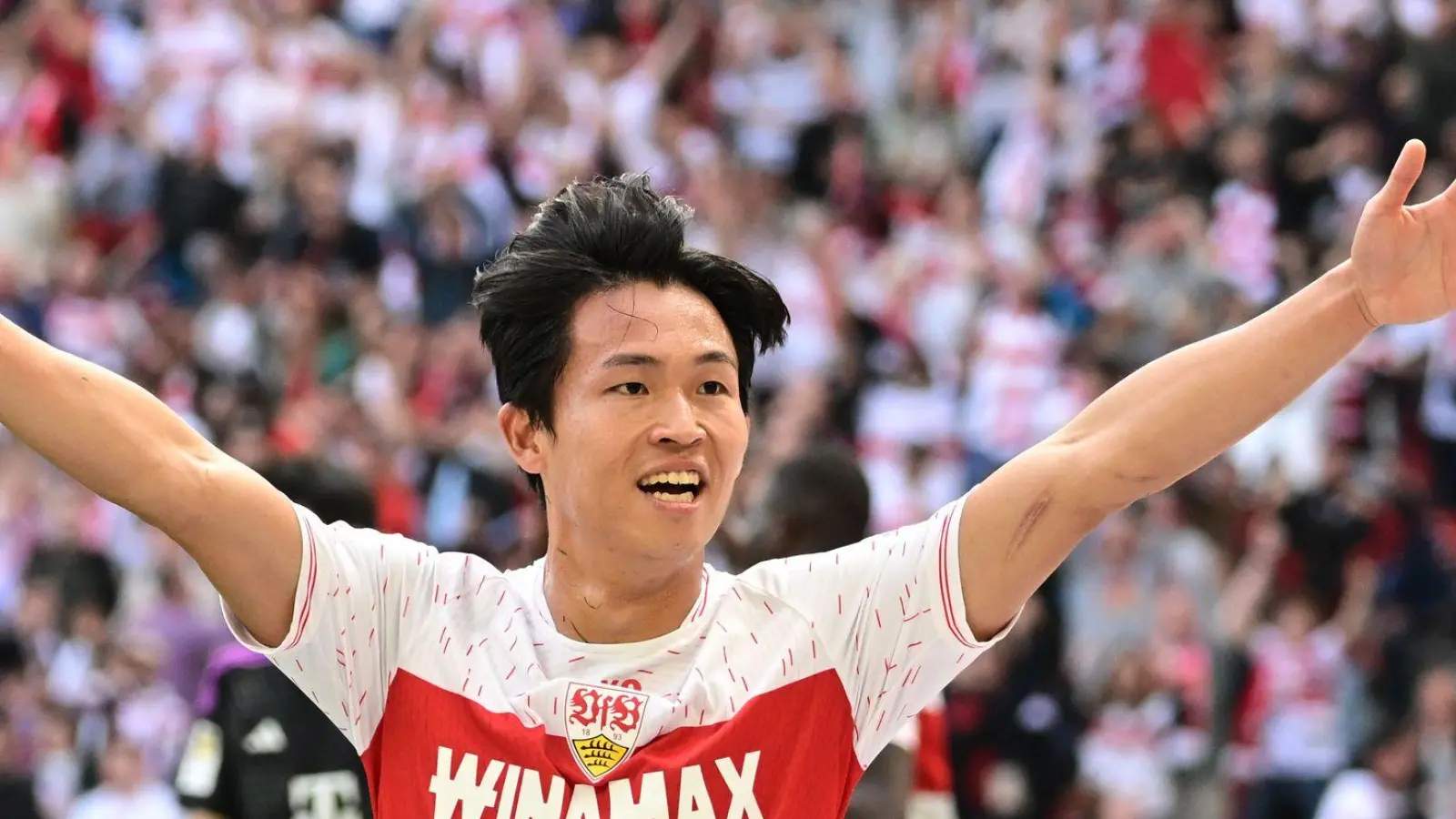 Wooyeong Jeong will in dieser Saison Tore für Union Berlin bejubeln. (Foto: Bernd Weißbrod/dpa)