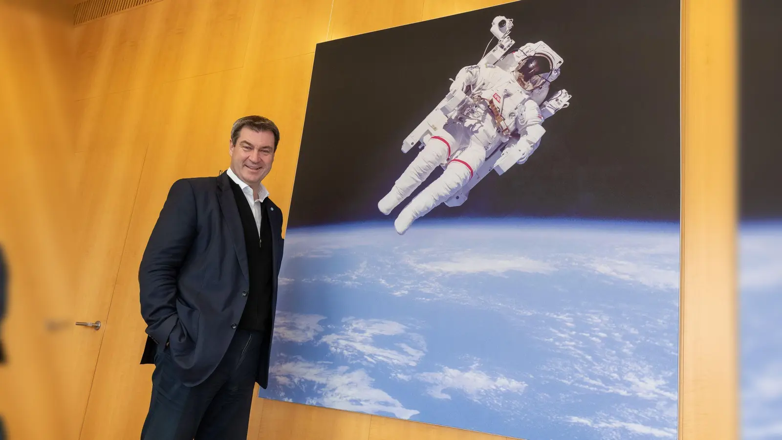 CSU-Chef und „Star Trek“-Fan Markus Söder hat eine Weltraumserie auf X begonnen. (Foto: Peter Kneffel/dpa)