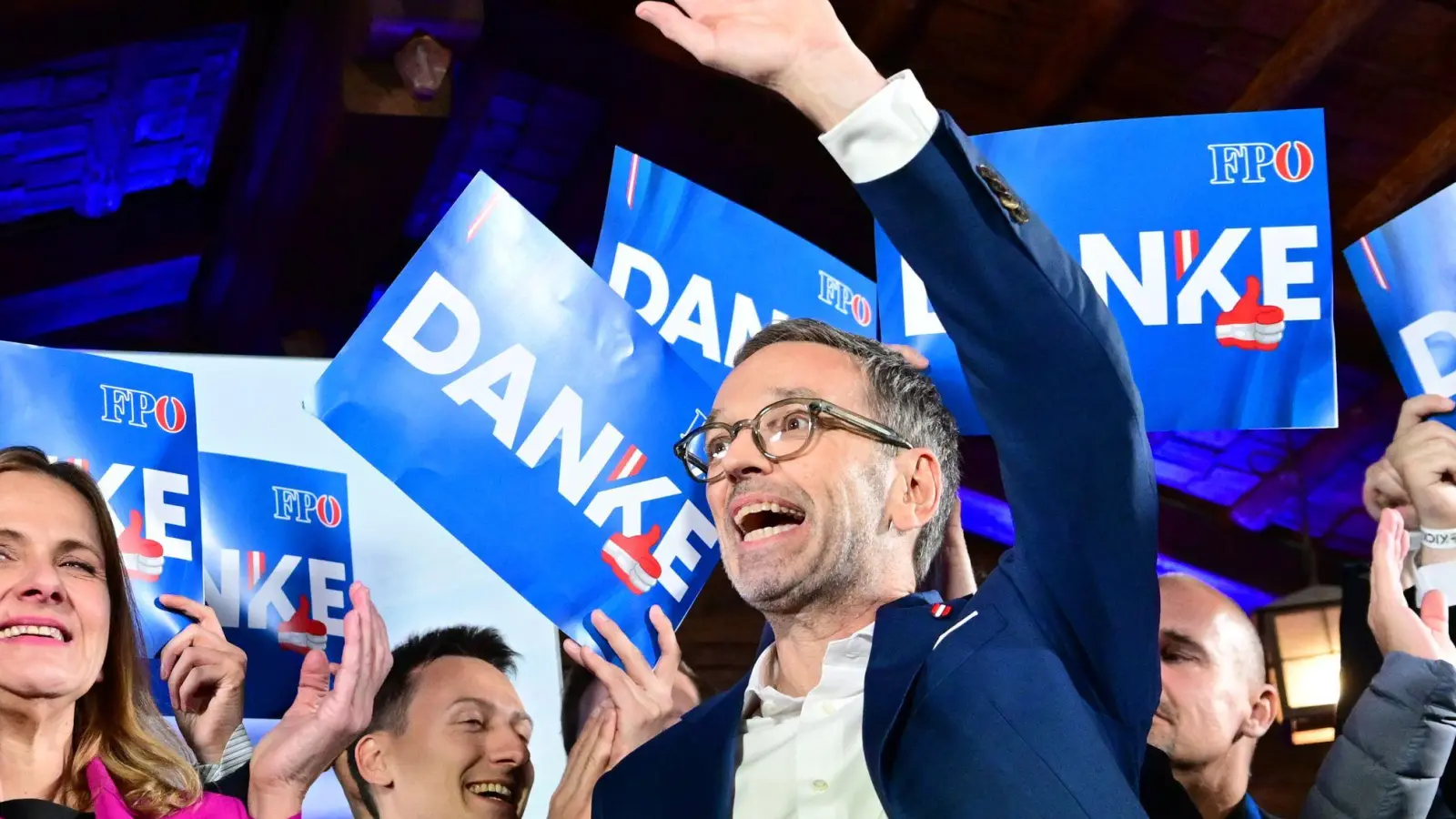 FPÖ-Chef Herbert Kickl träumt davon, „Volkskanzler” zu werden. (Foto: Roland Schlager/APA/dpa)