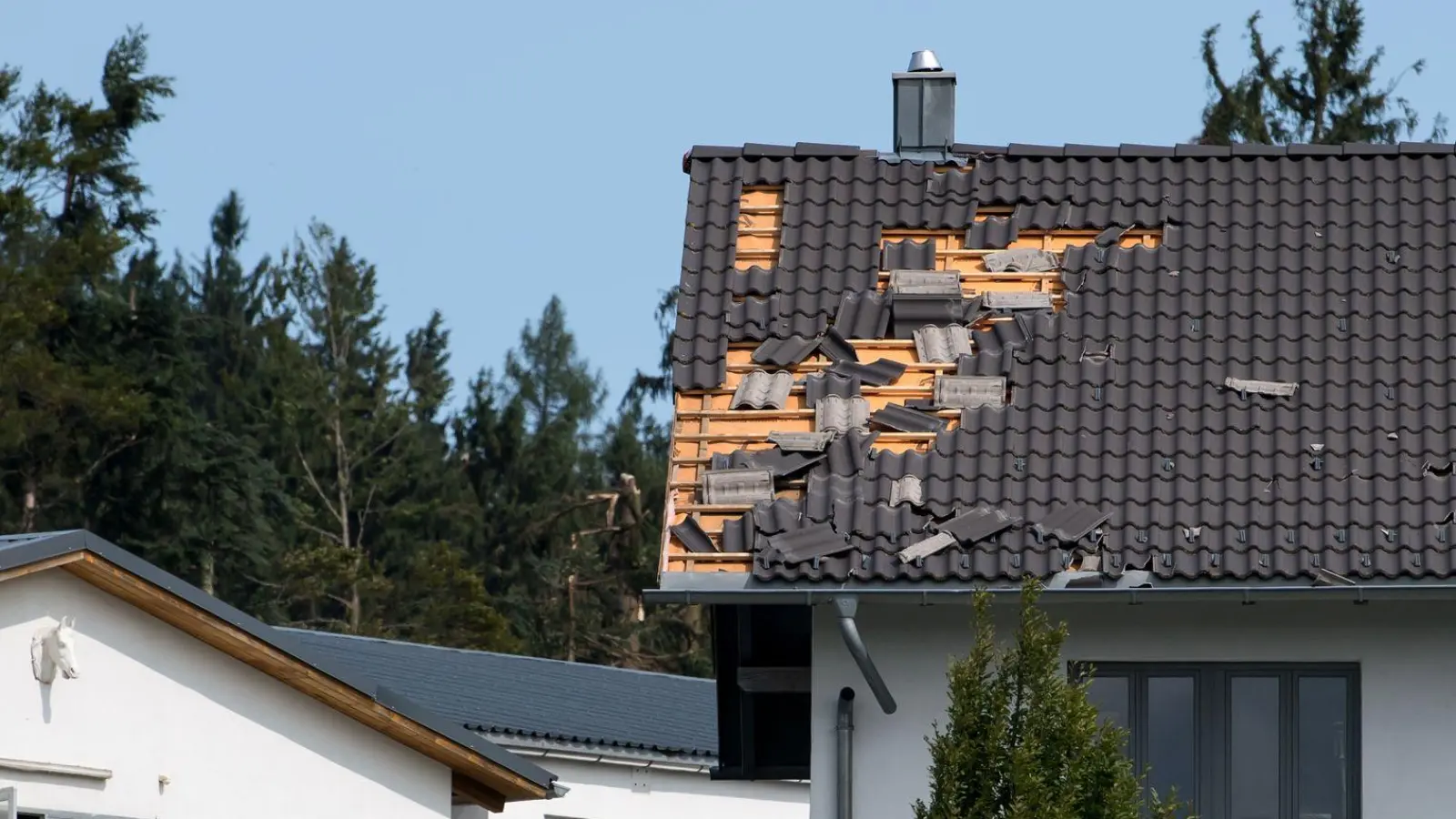 Versicherer informieren, Schäden gering halten, Fotos machen: Mit dieser Vorgehensweise machen Versicherte im Ernstfall nichts falsch. (Foto: Sven Hoppe/dpa/dpa-tmn)