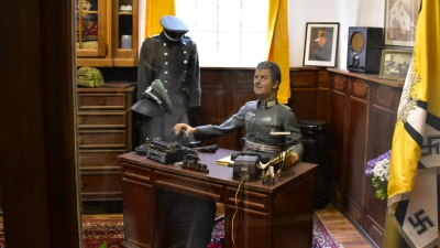 Der Einbrecher hatte es im Muna-Museum in Marktbergel auf Ausstellungsstücke aus der NS-Zeit abgesehen. (Foto: Kurt Güner)