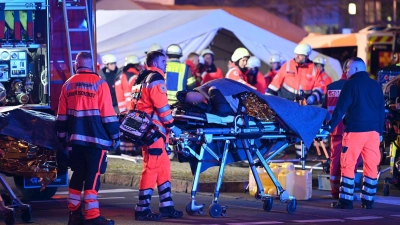 Todesfahrt auf dem Magdeburger Weihnachtsmarkt. (Foto: Heiko Rebsch/dpa)