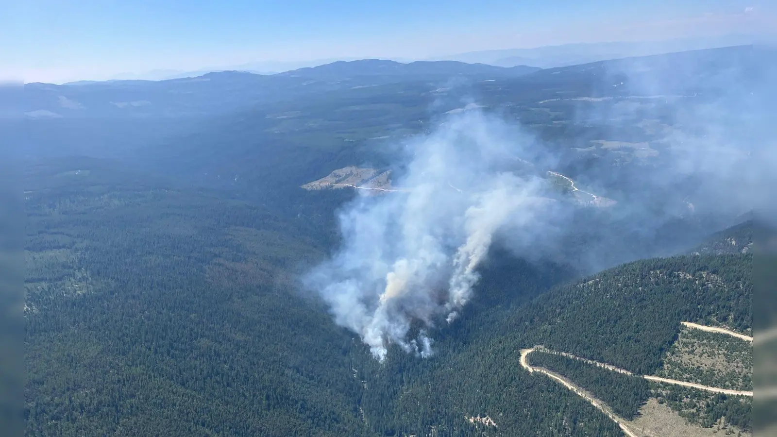 Wie in den vergangenen Jahren gibt es in Kanada und in den USA zahlreiche Waldbrände. (Foto: ---/BC Wildfire Service/XinHua/dpa)