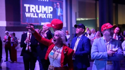 North Carolina und Georgia bringen Trump auf die Gewinnerstraße. (Foto: Alex Brandon/AP/dpa)