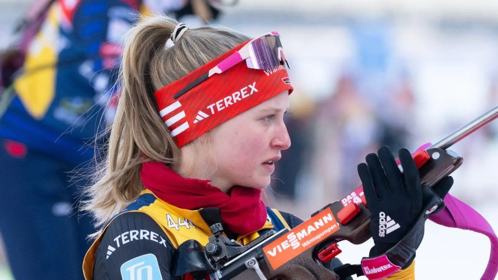 Kommt erstmals im Weltcup zum Einsatz: Julia Tannheimer. (Foto: Sven Hoppe/dpa)