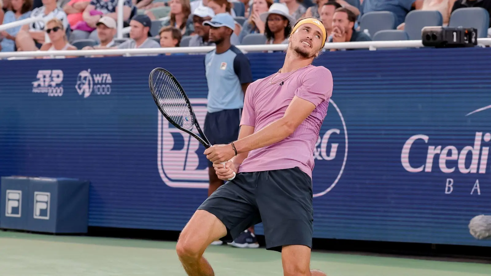 Alexander Zverev ist im Halbfinale von Cincinnati an Jannik Sinner gescheitert. (Foto: Scott Stuart/ZUMA Press Wire/dpa)