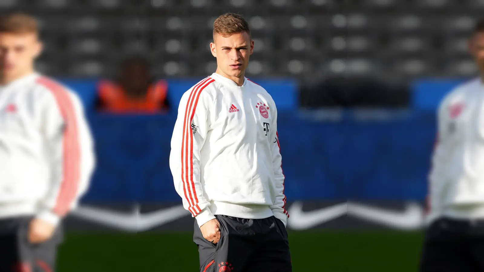 Kimmich hatte den früheren Hallen-Weltmeister 2013 bei RB Leipzig kennengelernt, wo Lobinger als Athletiktrainer arbeitete. (Foto: Soeren Stache/dpa)