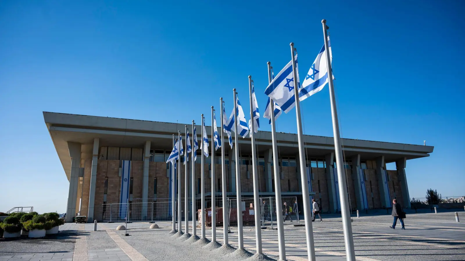 Die Mehrheit der Abgeordneten im israelischen Parlament stimmte für einen Beschluss, der die Gründung eines palästinensischen Staats ablehnt. (Foto: Christophe Gateau/dpa)