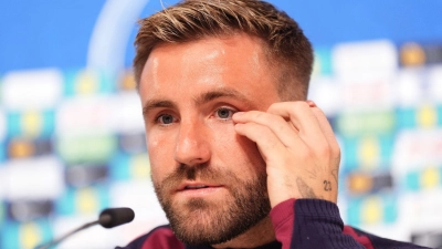 Ist fit und bereit für 90 Minuten: Englands Luke Shaw. (Foto: Adam Davy/PA Wire/dpa)