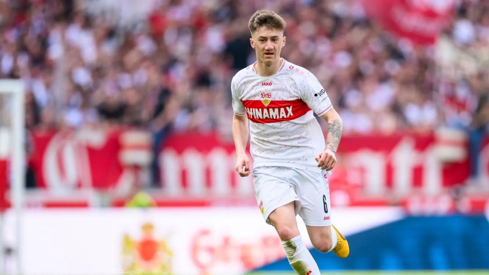 VfB Stuttgart trennte sich im Testspiel mit dem FC Luzern torlos. (Foto: Tom Weller/dpa)