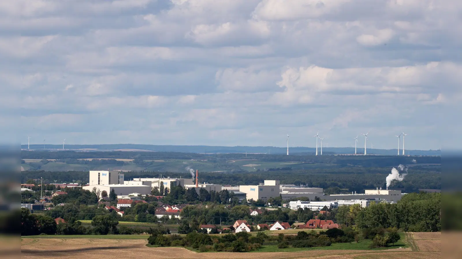 Der Baustoffhersteller Knauf will ein großes Bergwerk für den Gips-Abbau errichten. (Archivbild) (Foto: Daniel Karmann/dpa)