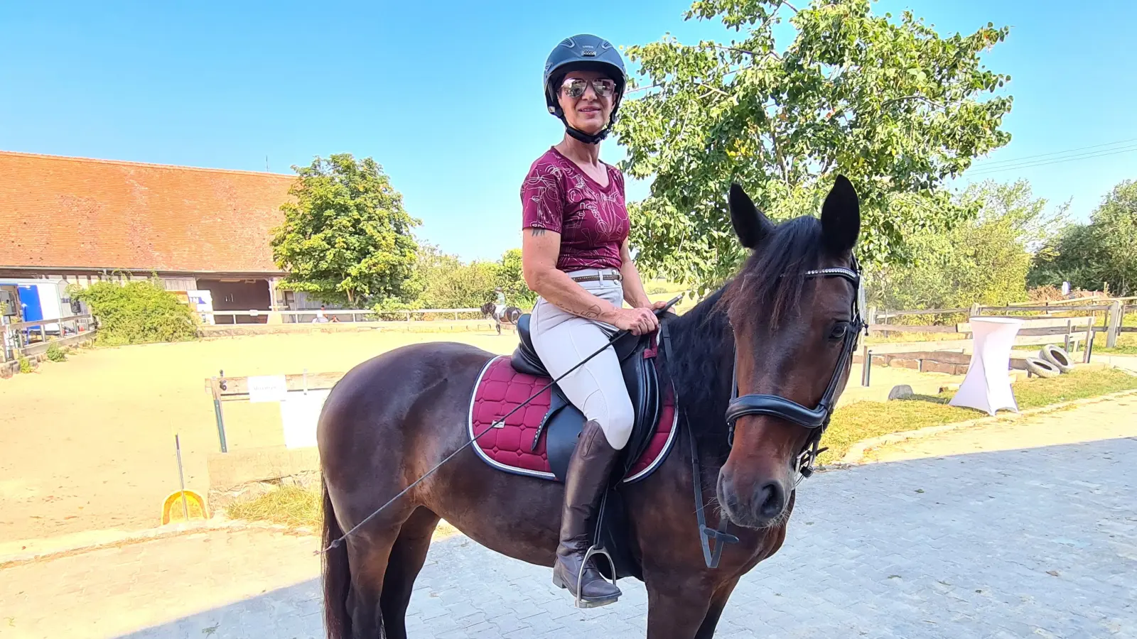 Jaqueline Büttner mit „Mühlenhofs Made for Me“. (Foto: M. Schwandt)